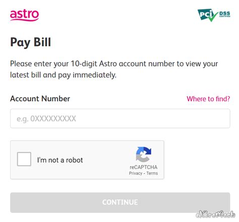 astro account number or smart card number|astro bill pay online.